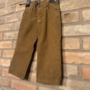 Janie and Jack Tan Corduroy Pants SZ 18-24